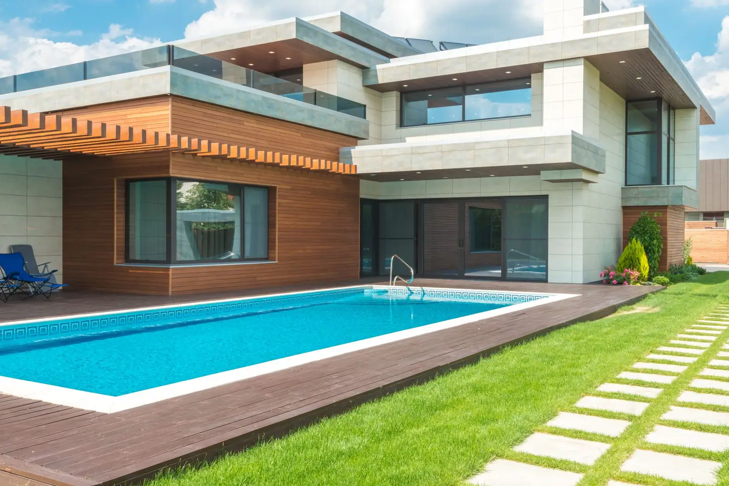 Swimming pool built in Kippenduff, NSW